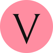 Vivrelle logo in pink circle